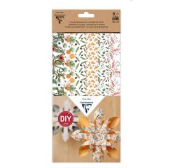 ÉTOILES DÉCORATIVES, Set de 6 - Noël vitaminé - Multicolore