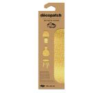 3 Foil Sheets Wallet Ref 889 - Gold