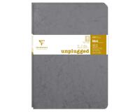 Set de 2 carnets piqués Age Bag A4 96 pages ligné + marge - Gris