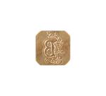 Jacques Herbin Illuminated Brass Seal - Square