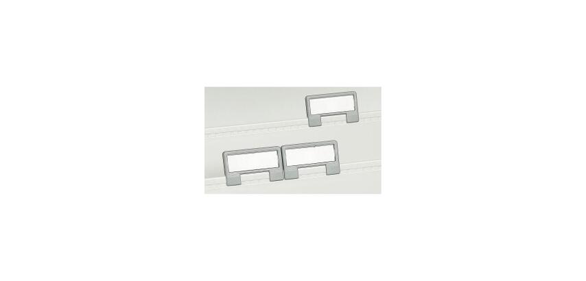 Fensterreiter (1 Set mit 5 Stück) - Grau