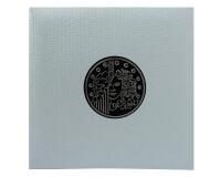 Classeur numismatique + 5 feuilles plastique - 24,5x25 cm