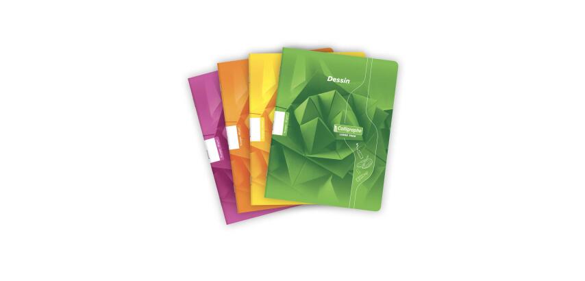 Clairefontaine Stapledbound Drawing Book, 17x22 - Assortment