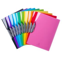 Chemise de présentation Clip-Design Iderama PP - A4 - Couleurs assorties