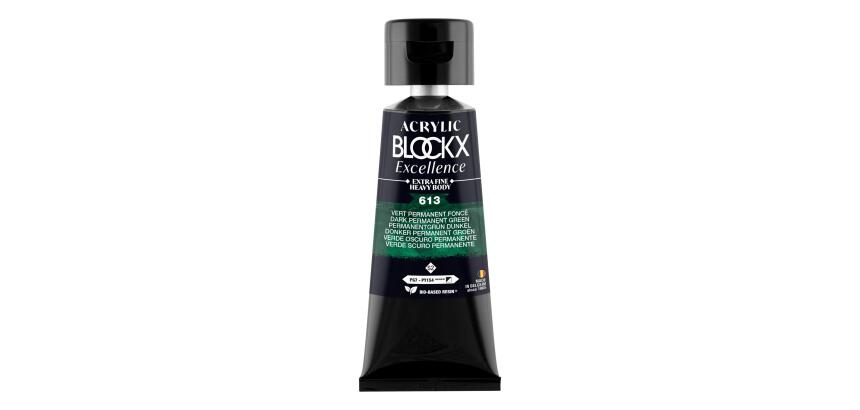 Peinture acrylique extra-fine fine tube 75ml - Vert permanent foncé