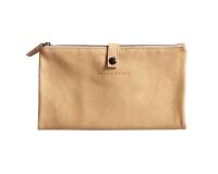 Flying Spirit trousse plate 27x23,6cm avec pochette zipée 2 compartiments - Beige