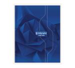Cahier brochure rembordée rigide 7000 17x22 cm 288 pages grands carreaux 70 g - Assortis