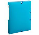 Exacompta, Archivbox A4, Rückenbreite 40mm, Recycling-PP, BeeBlue - Farben sortiert