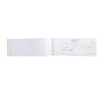 Stub book 101X270 Standardized bills 50 sheets - Oats
