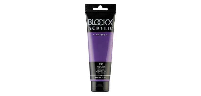 Feine Acrylfarbe, Acrylic Artist, Tube 120ml - Hellviolett