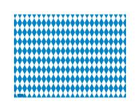 Barquette de 400 sets de table papier gaufré Bavière - Format 30x40cm - Bavière