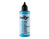 Darwi Flacon de 80 ml de Peinture Acrylique Universelle Opaque - Bleu lagon