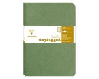 Set de 2 carnets piqués Age Bag A5 96 pages ligné - Vert