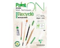 PaintON Recyclé bloc collé 30F A5 250g