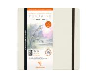 Fontaine Stitch bound Watercolour Post Cards 300g, 21x21cm - White