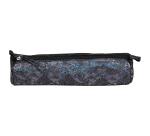 CÉLESTE CUIR Trousse ronde Ø5,5x22 cm Lazer Noir