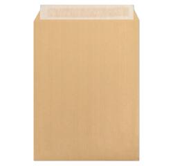 Doos 125 Zakenveloppen Zelfklevend Kraft Adour 120g 330x440 - Bruin