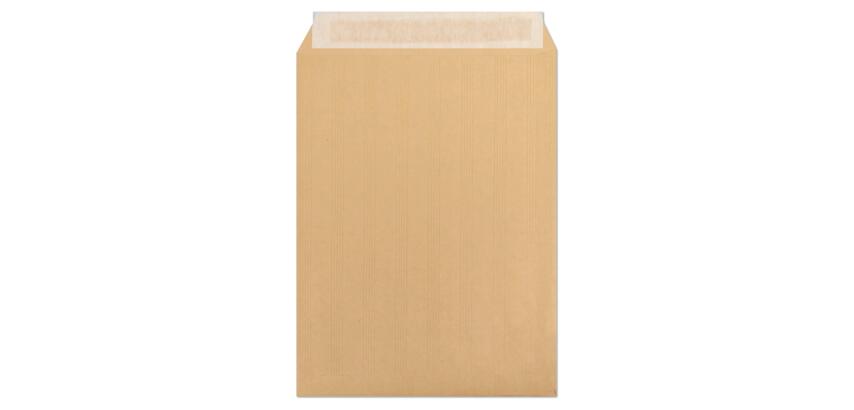 Boite de 125 Pochettes Kraft Adour Brun 330x440 mm - Auto-Adhésives - 120g/m2 - Brun