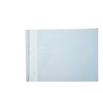 Sachet de 100 pochetttes perforées Polypropylène grainé 5/100e - A5 - Cristal