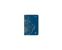 Carnet piqué FOREVER PREMIUM 100% recyclé A5 96 pages ligné papier recyclé blanc 90 g - Bleu cobalt
