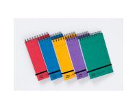 Major Pad Europa bloc reliure intégrale en-tête 20,2x12,7cm 300 pages ligné Couleur aléatoire