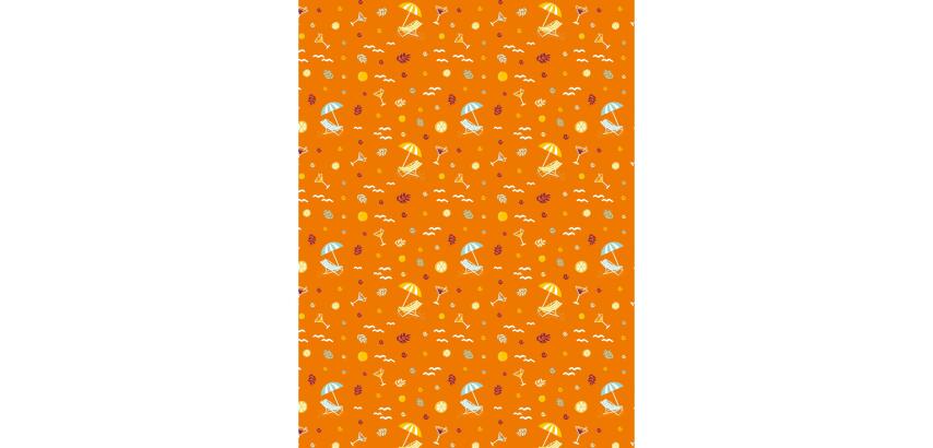 922 - 20-sheet pouch Décopatch - Orange|