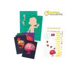 Creative box, Decalco Mania, Human body - Multicolour