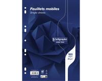 Feuillets mobiles sous film 7000 A4 100 pages perforées petits carreaux 80 g
