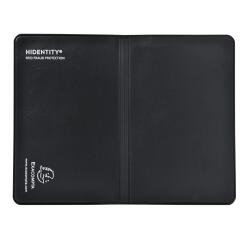 Hidentity ® Doble - Tarjeta de banco / Tarjeta de credito 2 Caras 85x54 - Negro