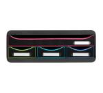 TOOLBOX MINI 4 drawers white/harlequin/w - Black/harlequin