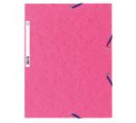 Exacompta Elasticated Folder, 3-Flap, Pressboard 400gsm A4 - Pastel colours assorted