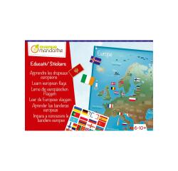 Boîte créative, Apprendre les drapeaux européens - Multicolore