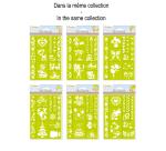 Mini Stencils, Fées - Vert