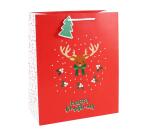 Flakes, large bag 26.5x14x33 cm - Red