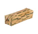 LIÈGE Trousse rectangulaire certifiée VEGAN 21x6x5 cm végétal