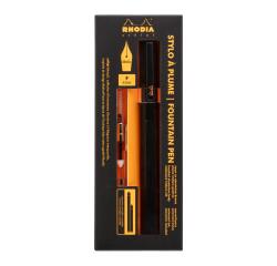 Rhodia Script Fountain Pen Nib F - Black
