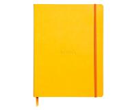 Rhodiarama carnet souple 160 pages dot papier ivoire 90 g fermeture élastique