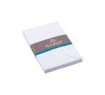 20 enveloppes Vélin doublées C6 (114x162mm)gommées - extra blanc