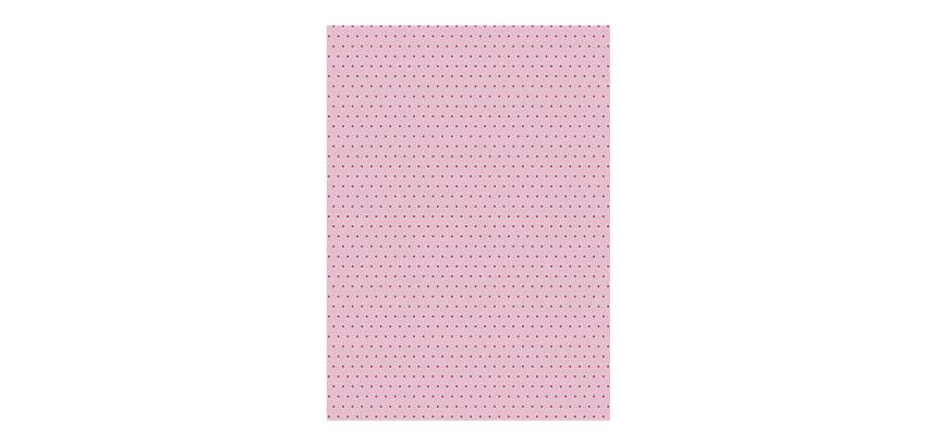 Pochette 3 Feuilles Identiques Ref 659 - Rose