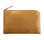 Rhodiarama etui met rits in kunstleer - maat S - 11x17 cm - Goud