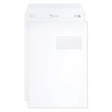 Boite de 250 Pochettes Blanches C4-229x324 mm - Auto-Adhésives -120g/m2- Fenêtre Papier Cristal 50x100 (position 50/20) - Blanc