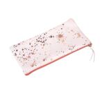Clairefontaine COSMICUIR Suede Flat Pencil Case - 22x11cm - Copper