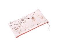 COSMICUIR DAIM Trousse plate 22x11cm - Cuivre