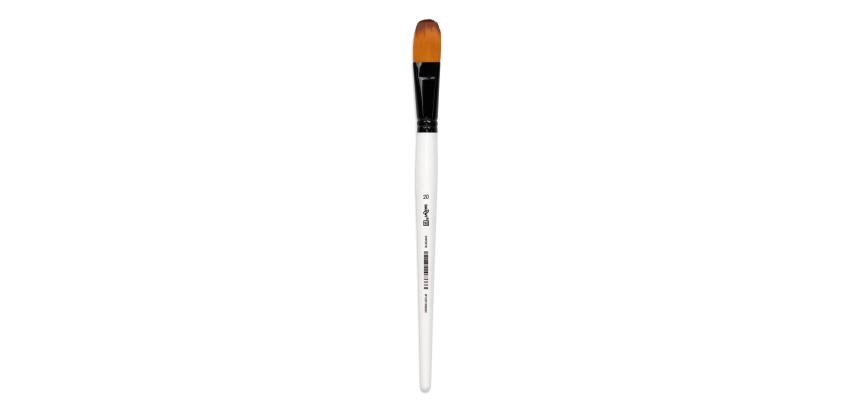 Darwi For You worn domed brush 21 mm size 20 - White
