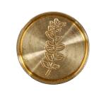 Pastille laiton sur broche 24 mm