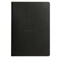 Rhodia Rhodiarama Notebook - A5 - Dotted - Sewn Spine - Black
