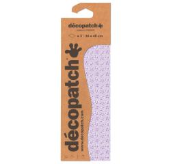 Décopatch 3 Sheets ref.740 - Purple
