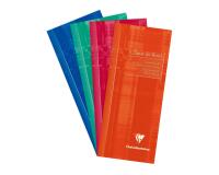Carnet de bord enseignant piqué 8,5x20cm 32 pages Couleur aléatoire - Assortis