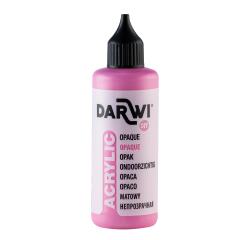 DARWI Acrylfarbe opak, Flasche 80ml, Rosa - Rosa