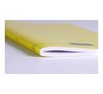 Cahier piqué 8000 POLYPRO A4 192 pages grands carreaux 90 g - Jaune